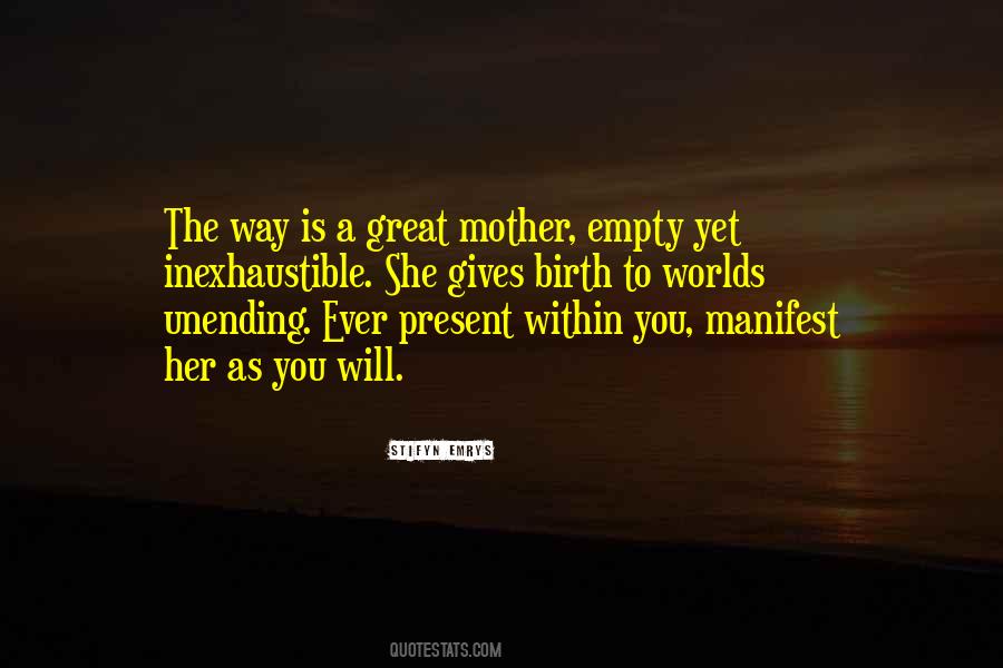 Great Mother Quotes #883720