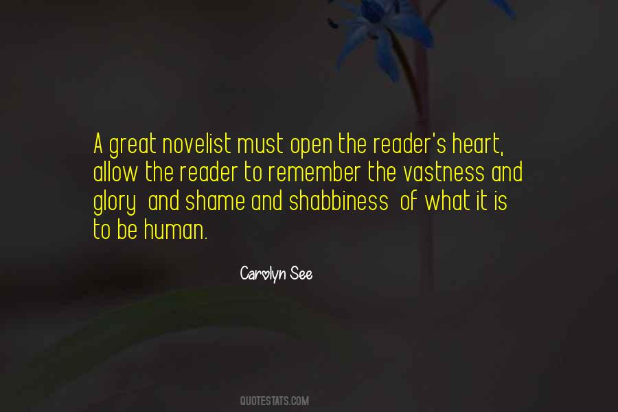 Great Novelist Quotes #840812