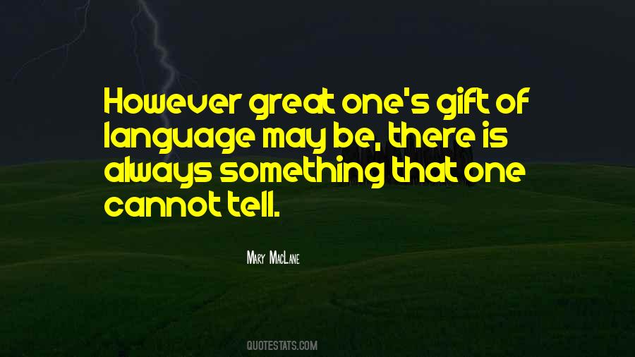 Great One Quotes #220268
