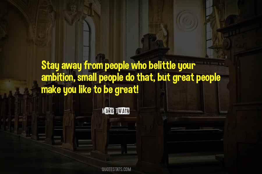 Great People Quotes #1100736