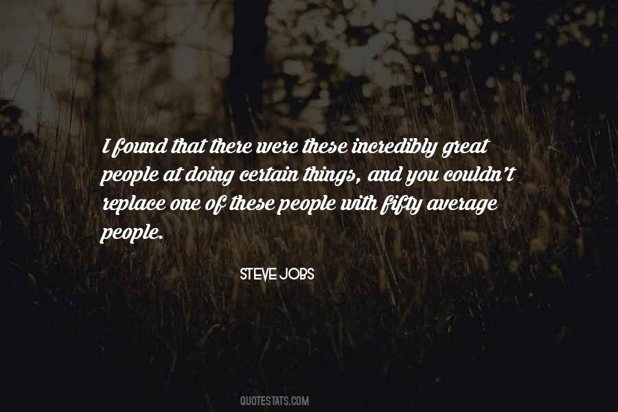 Great People Quotes #1257927