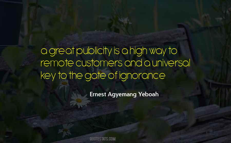 Great Publicity Quotes #1733672