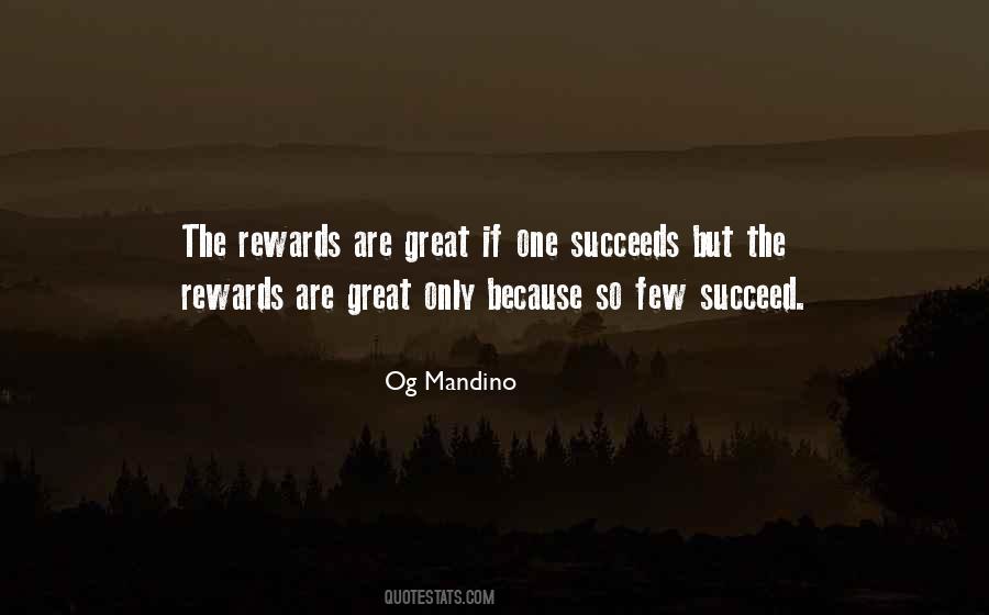 Great Rewards Quotes #1731893