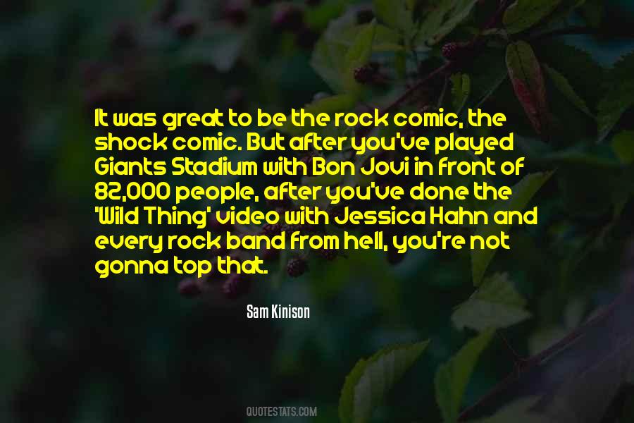 Great Rock Band Quotes #46212