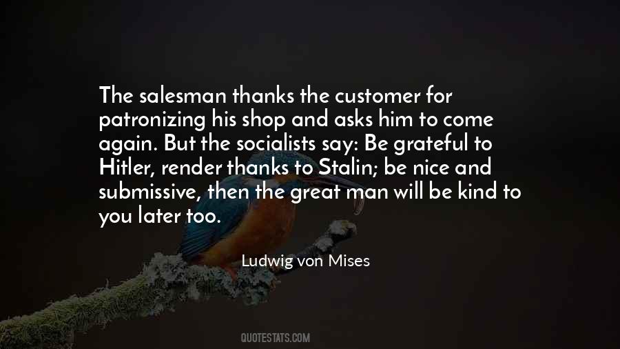 Great Salesman Quotes #1328278