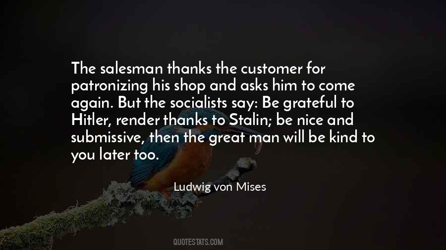 Great Salesman Quotes #1328278 Great Salesman Quotes #1328278