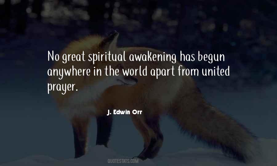 Great Spiritual Awakening Quotes #581323