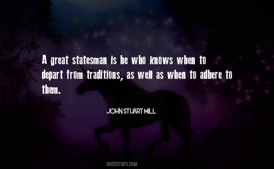 Great Statesmen Quotes #335177