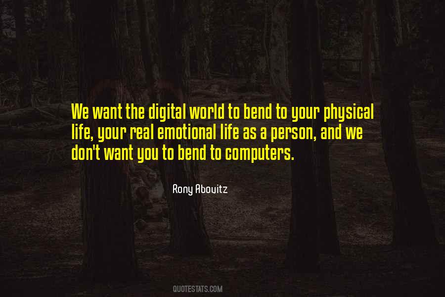 Quotes About The Digital World #1134758