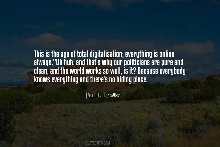 Quotes About The Digital World #713795