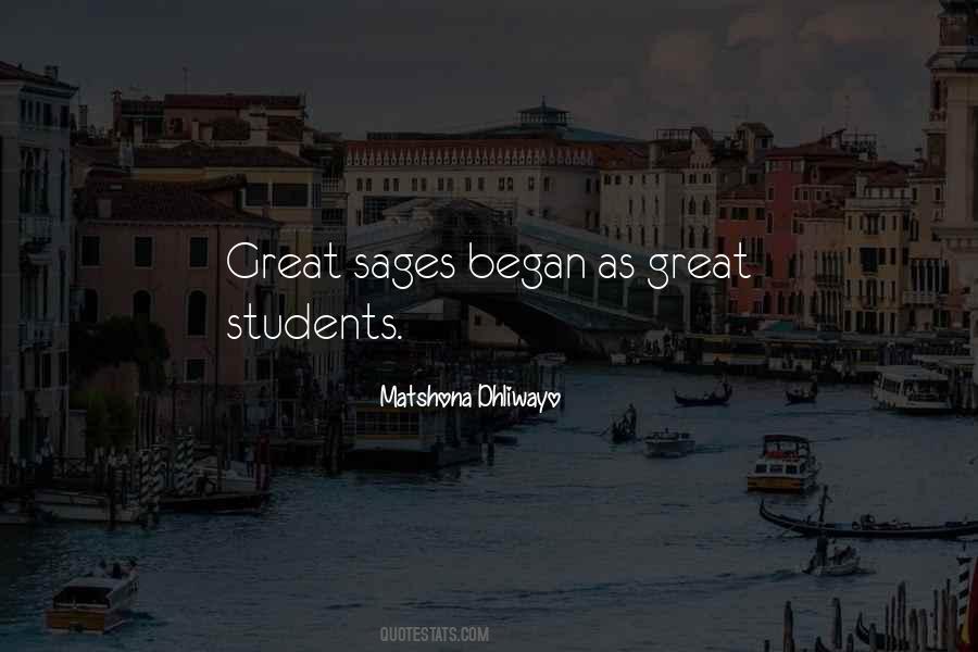Great Students Quotes #418077