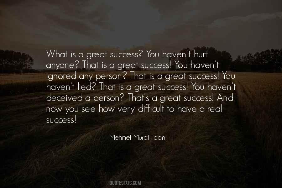 Great Success Quotes #1653284