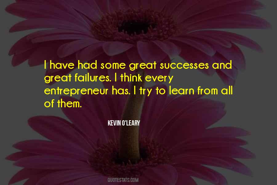 Great Successes Quotes #1688359