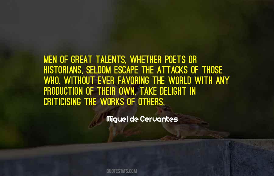 Great Talents Quotes #1275990