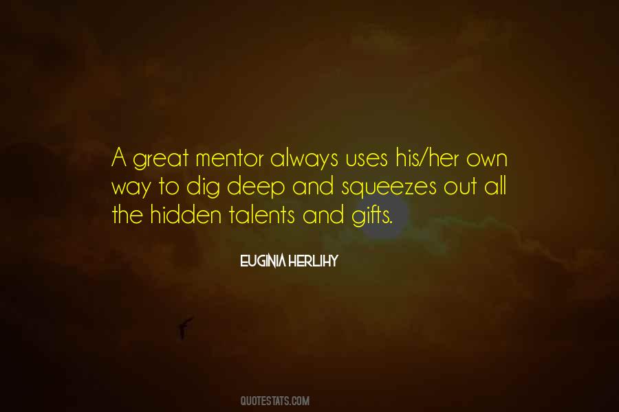 Great Talents Quotes #1432994
