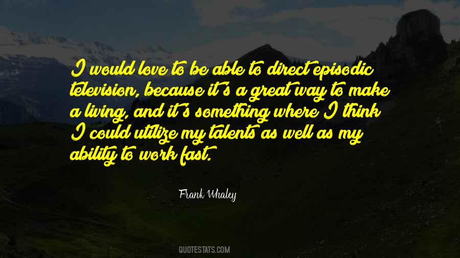 Great Talents Quotes #1854290