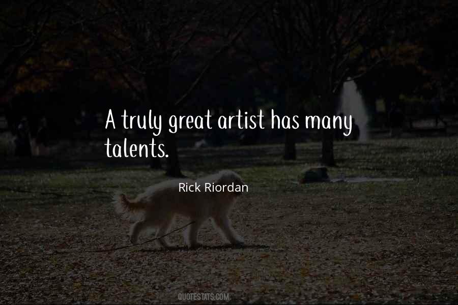 Great Talents Quotes #482711