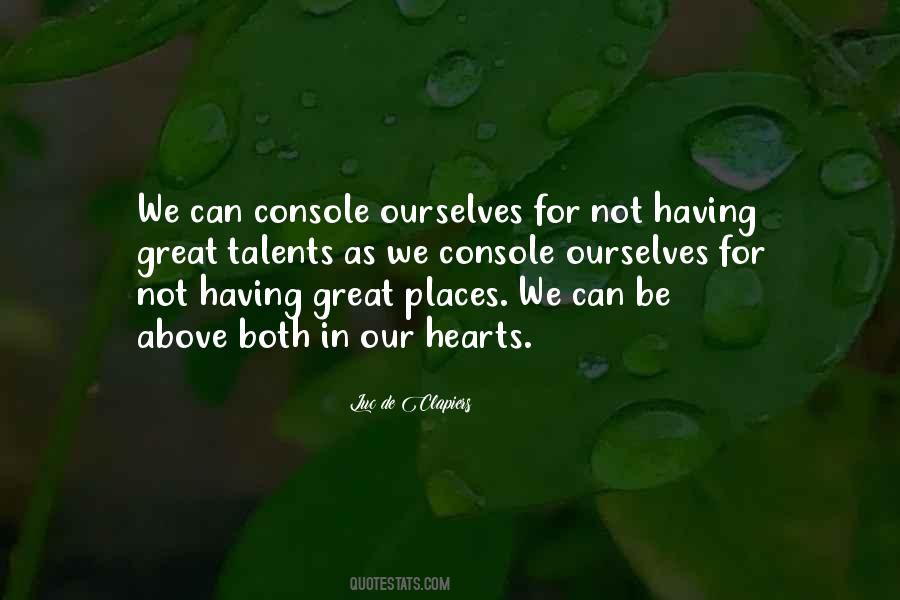 Great Talents Quotes #912935