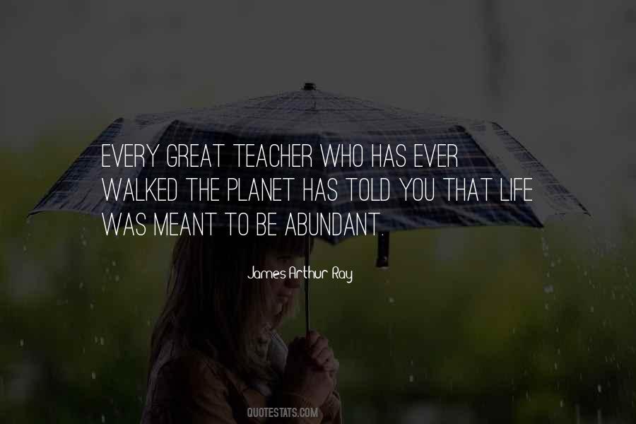 Great Teacher Quotes #1484661