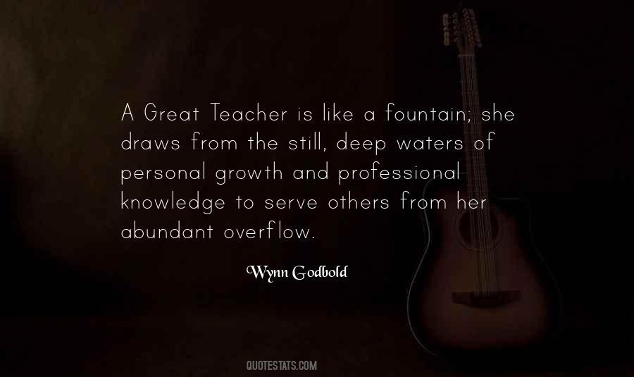 Great Teacher Quotes #522721