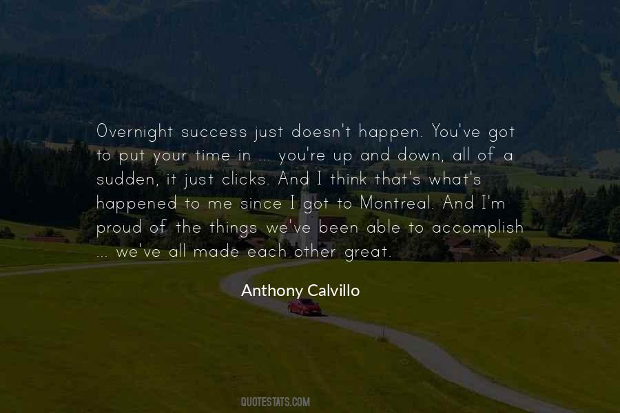 Great Things Happen Quotes #1201098