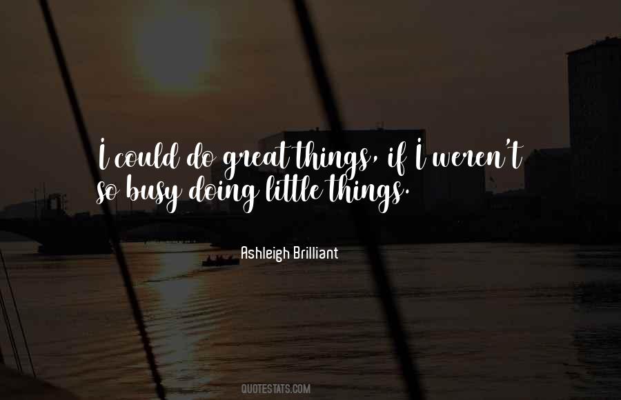Great Things Quotes #1211201