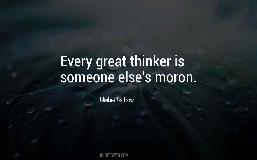 Great Thinker Quotes #1406773