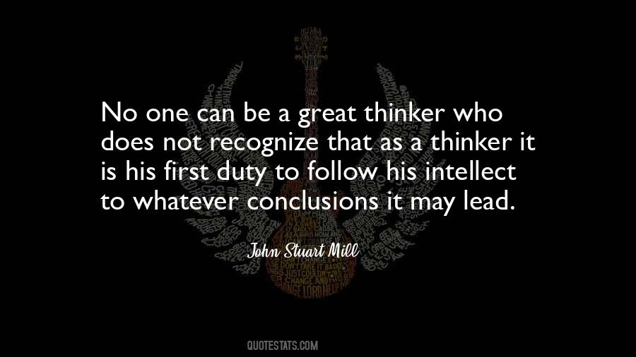 Great Thinker Quotes #1666403