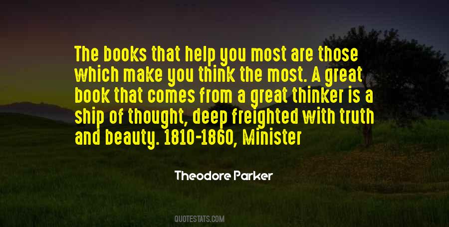 Great Thinker Quotes #683258