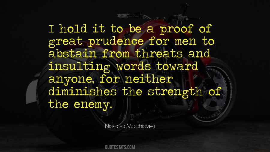 Great Threats Quotes #576072
