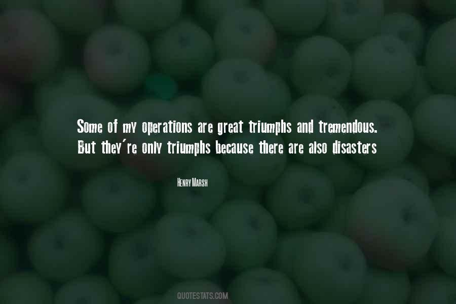 Great Triumphs Quotes #1688552