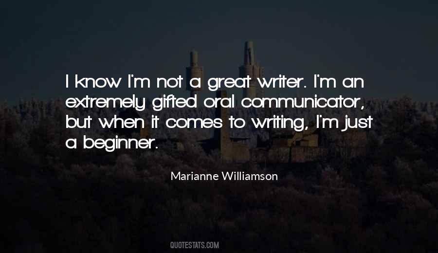 Great Writer Quotes #1063966