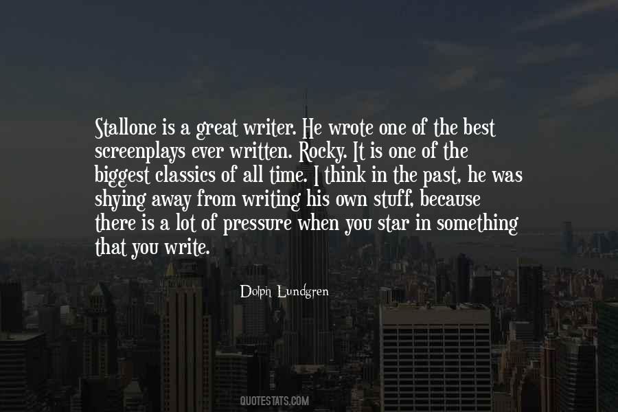 Great Writer Quotes #1165862