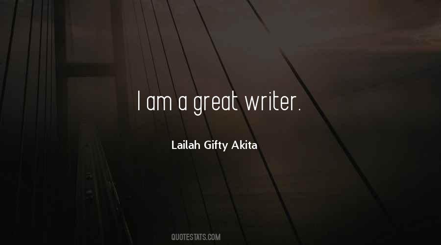 Great Writer Quotes #1471674