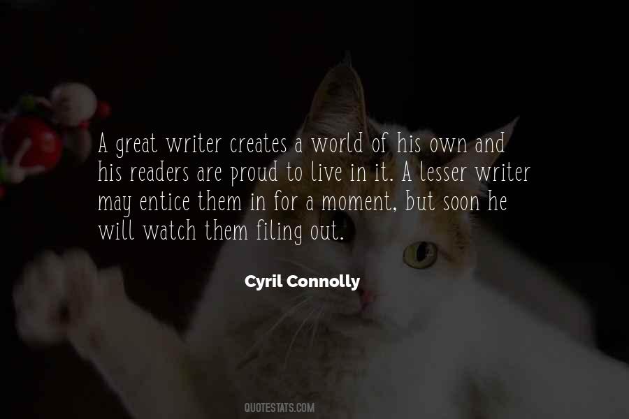 Great Writer Quotes #1496916