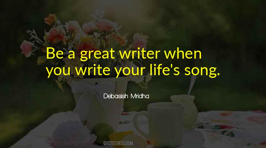 Great Writer Quotes #550297