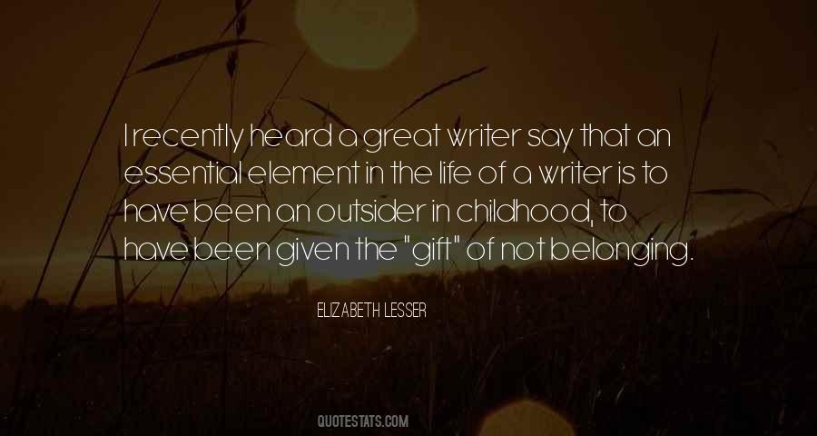 Great Writer Quotes #572172