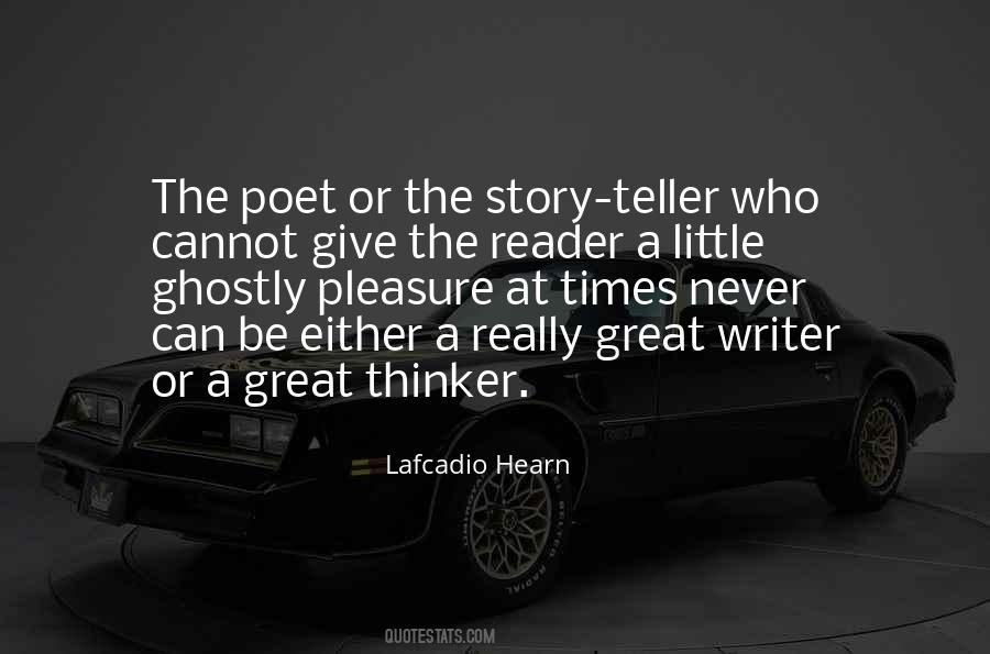 Great Writer Quotes #783410