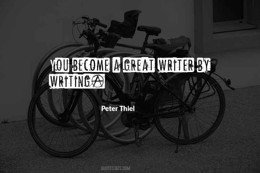 Great Writer Quotes #807638