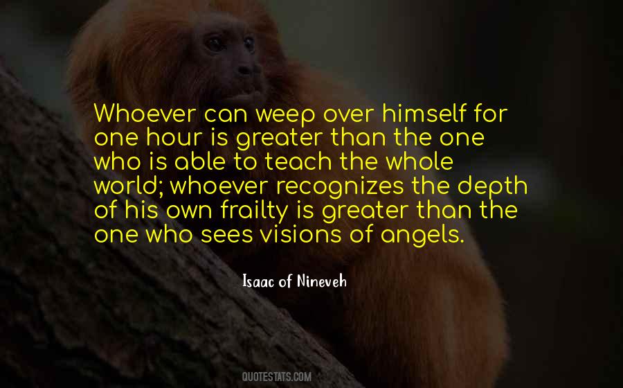 Greater Than Angels Quotes #554641