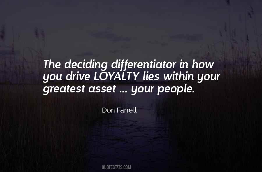 Greatest Asset Quotes #112809