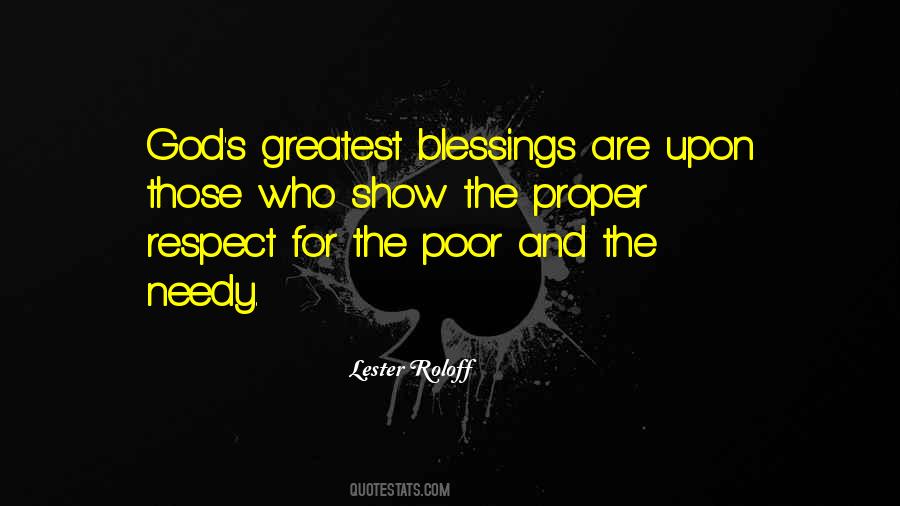 Greatest Blessing Quotes #1535375