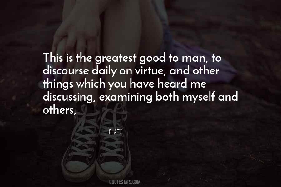 Greatest Good Quotes #228475