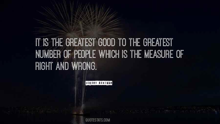 Greatest Good Quotes #862347