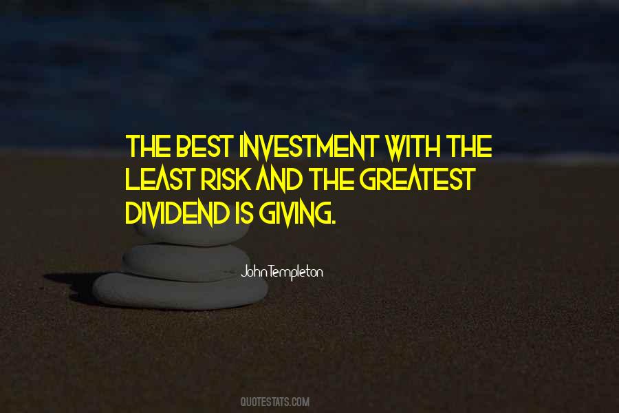 Greatest Investment Quotes #180037