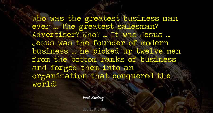 Greatest Salesman Quotes #1507048
