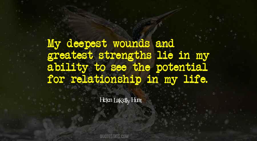 Greatest Strengths Quotes #709171