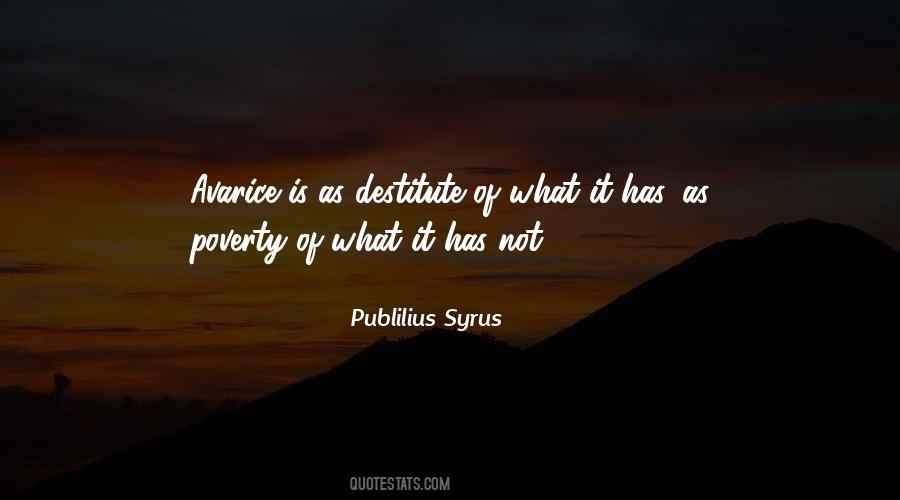 Greed And Avarice Quotes #731947