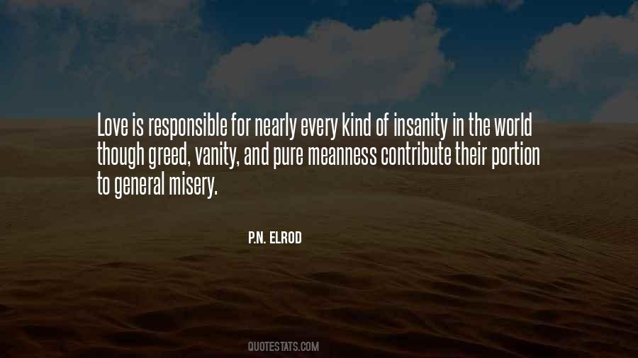 Greed And Vanity Quotes #124750