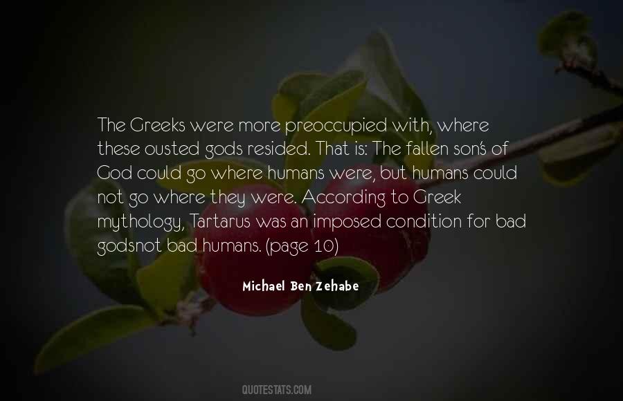 Greek God Quotes #1243721